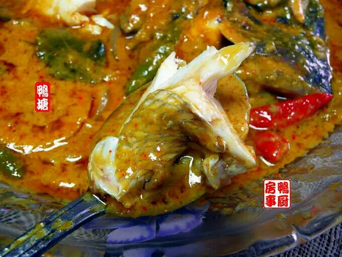 青咖喱鲷鱼头。。。head of bream in green curry 3|steven z.y.さん