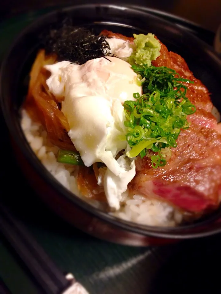 飛騨牛ステーキ丼|ゆうかさん