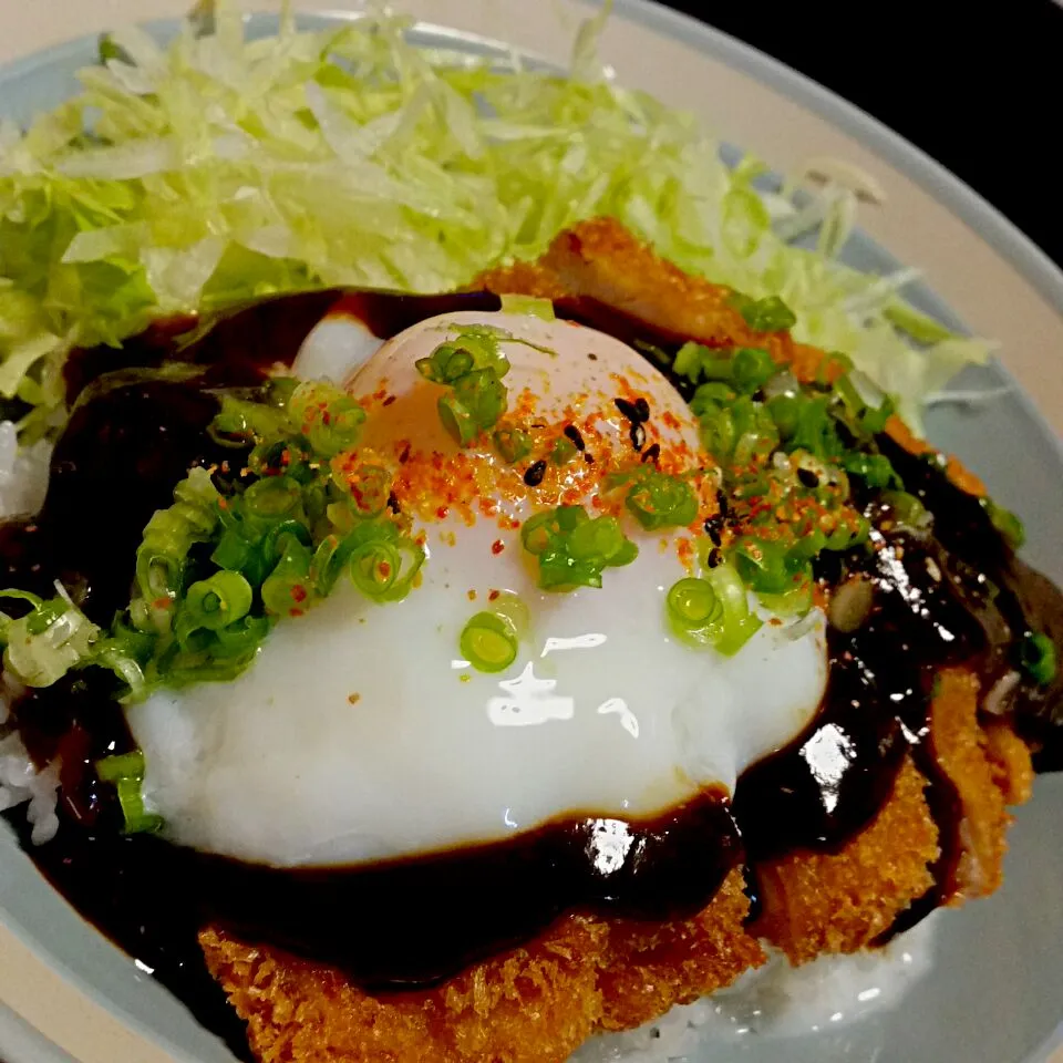 チキン味噌カツ丼|ふりるさん