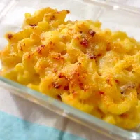 Snapdishの料理写真:燻製ベーコンとチェダーチーズのとろとろmac'n'cheese|cherryfabrayさん