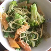 Brocoli con crema pasta y queso|melanieさん