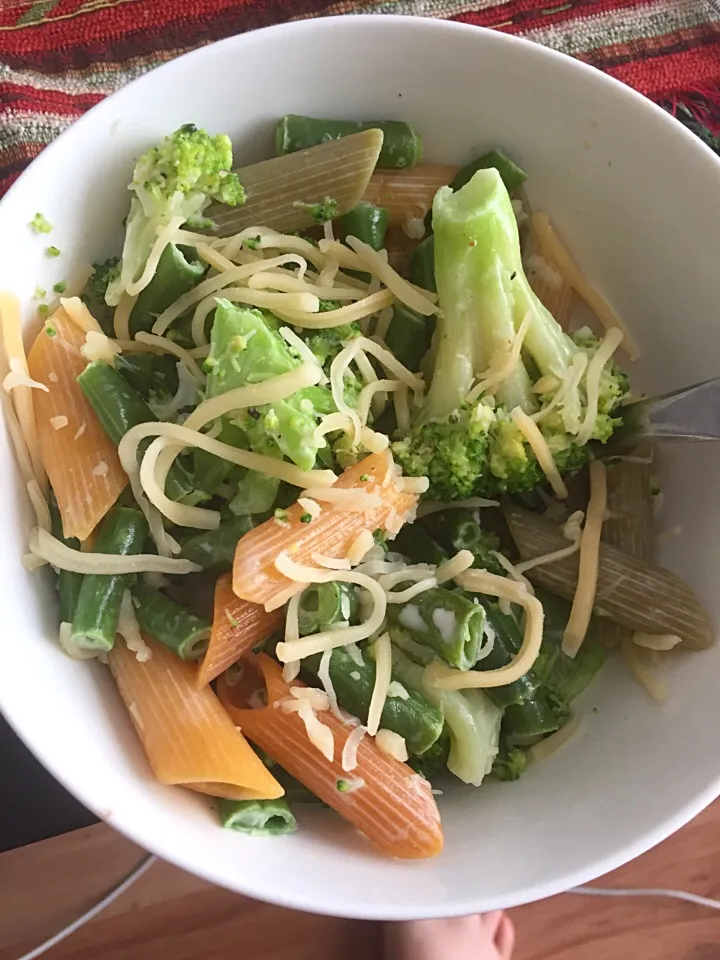 Brocoli con crema pasta y queso|melanieさん