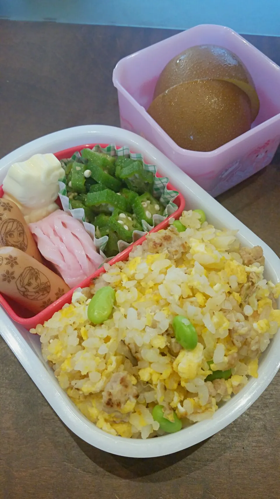 チャーハン🍱☆長女の学童弁当|unotacoさん