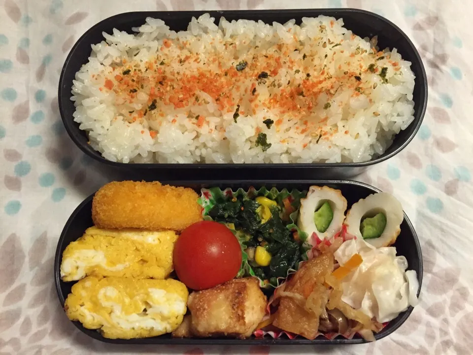 Snapdishの料理写真:Lunch box ﻿ #お弁当 #簡単|eriさん