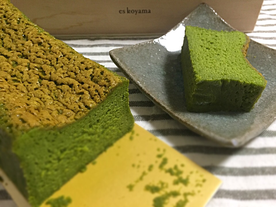 エスコヤマの絶品スイーツ
〜抹茶のテリーヌ。