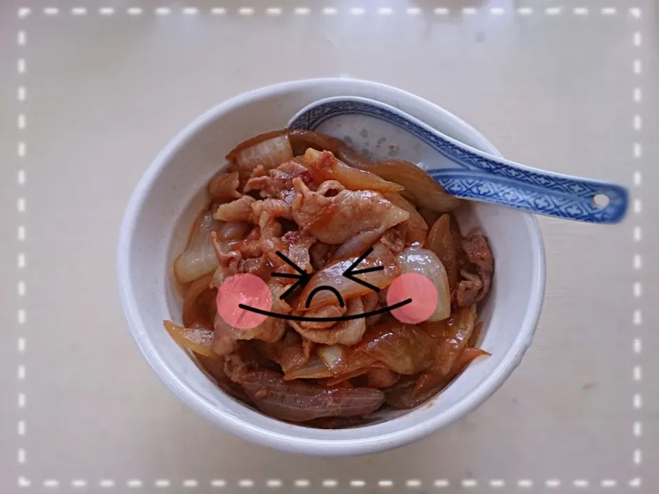 ๑豚丼(๑•🐽•๑)ฅ|ひなねこさん