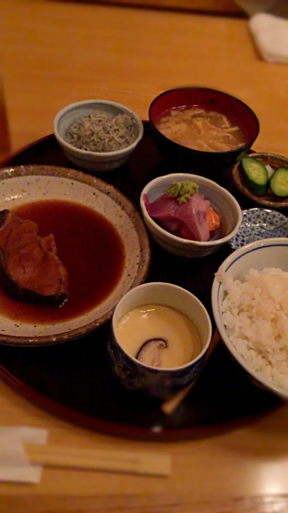 定番の銀ダラ煮付定食@舞浜(新橋)|yoooochanさん