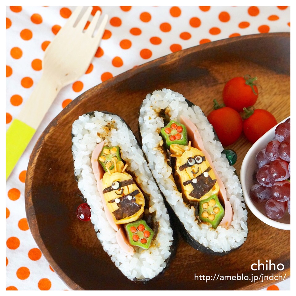 ミニオンおにぎらず Chiho Snapdish スナップディッシュ Id 4qhdka