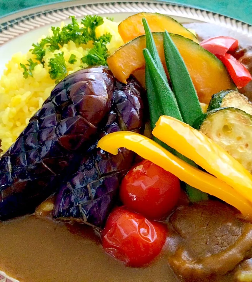 夏カレー  野菜が美味しく❗️|zeroweb_bossさん