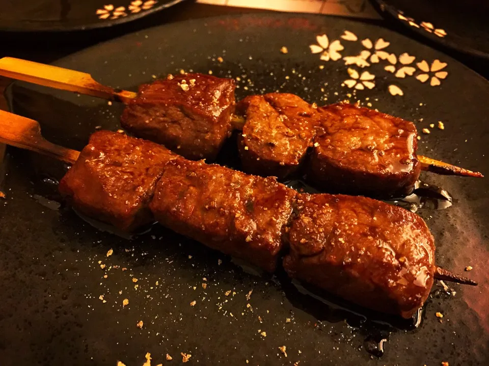 Wagyu tenderloin skewers|Yvonne C.さん