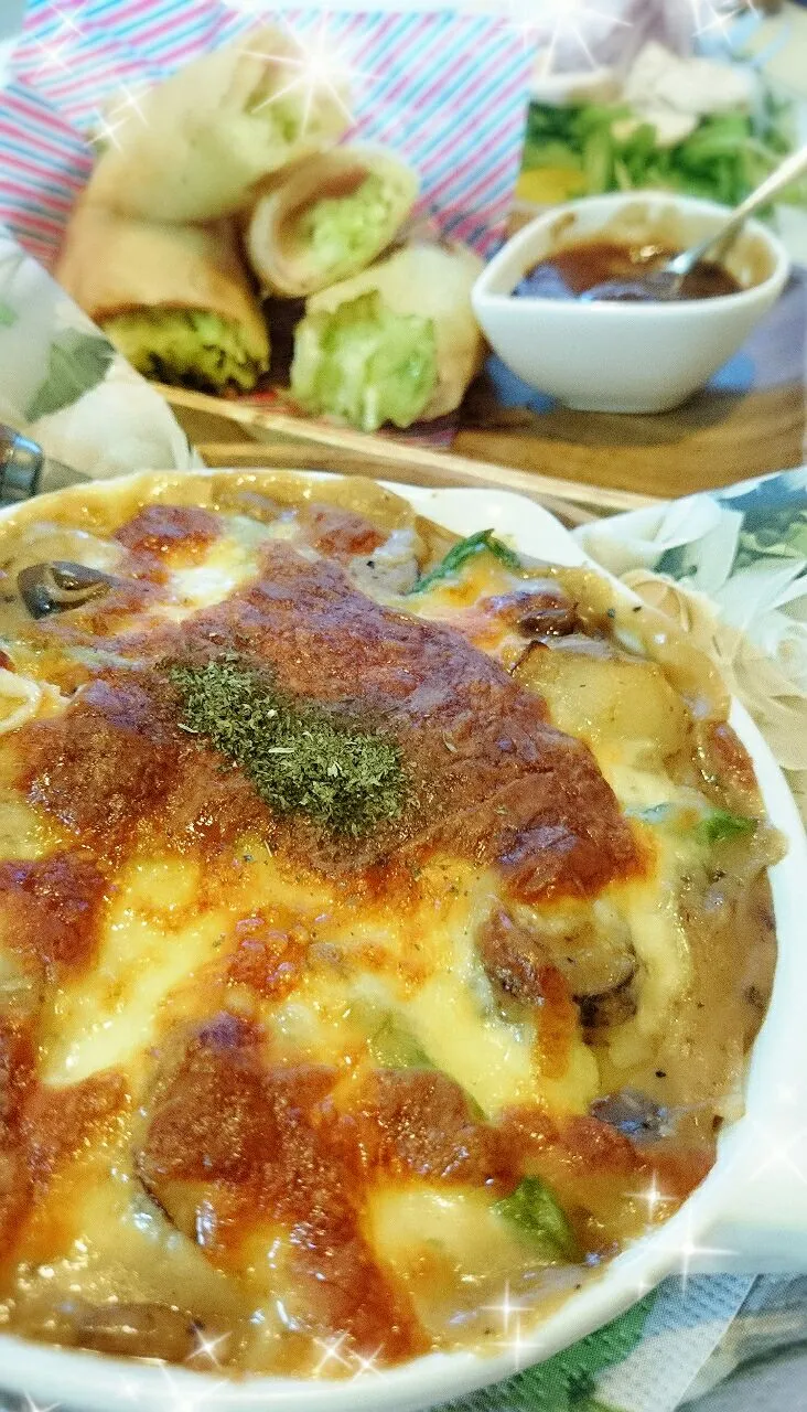 Snapdishの料理写真:晩ごはん🎵|Naoさん