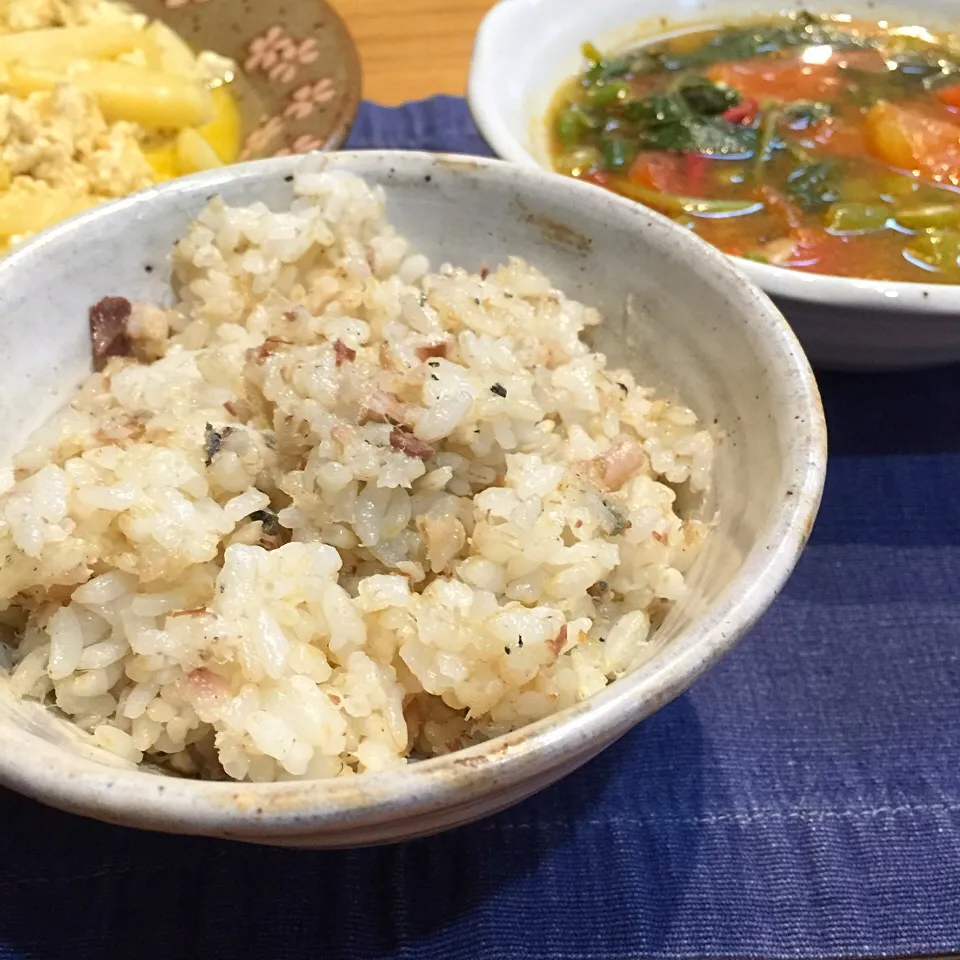 アジの混ぜご飯|ひなこさん