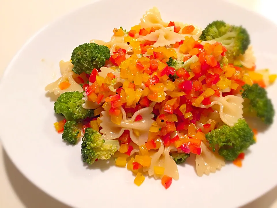 ファルファッレでパスタサラダ|黒猫飲茶さん