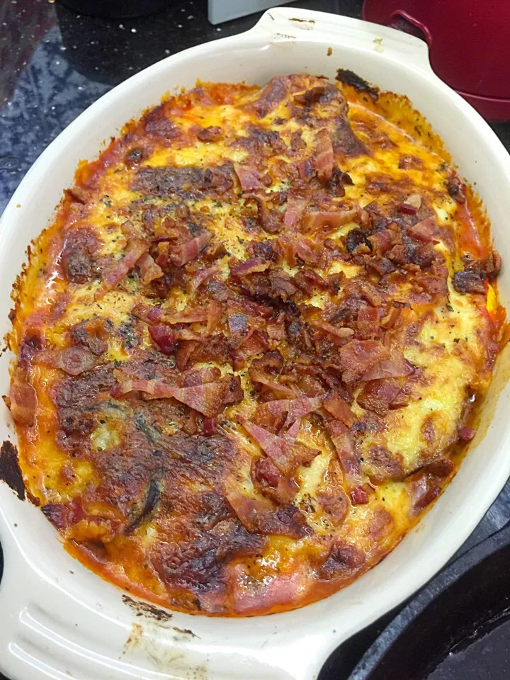 Snapdishの料理写真:Eggplant lasagna|Colleen Teoさん