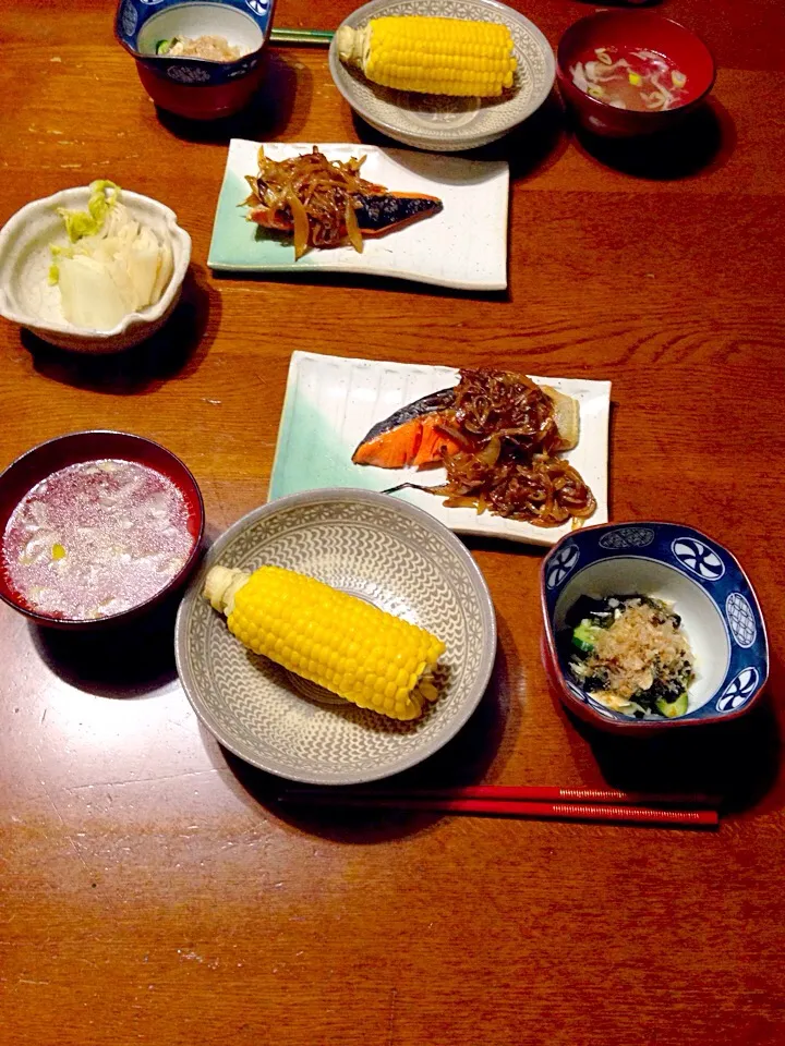 Snapdishの料理写真:シャケの玉ねぎソース😊|Mami Otsukaさん