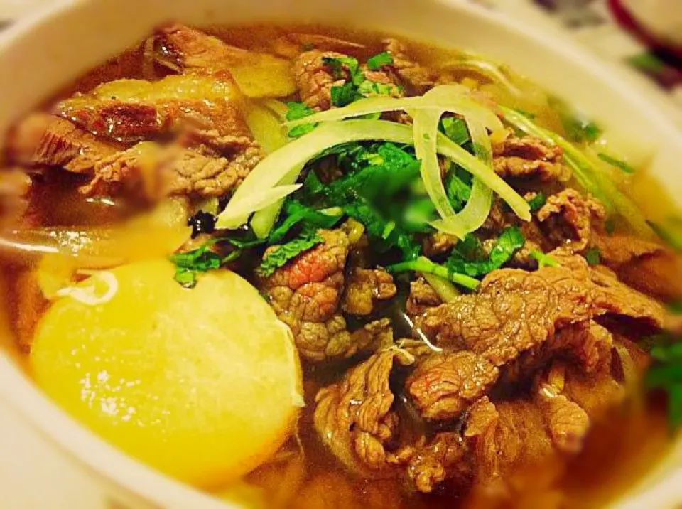 Vietnamese Beef noodle soup - Pho Bo|linhさん