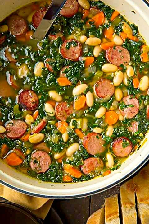 Sausage Soup W/ Vegetables|Sheila Harrisさん