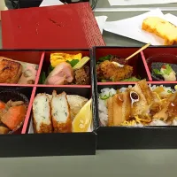 Snapdishの料理写真:開花屋お弁当|rieko_foxさん