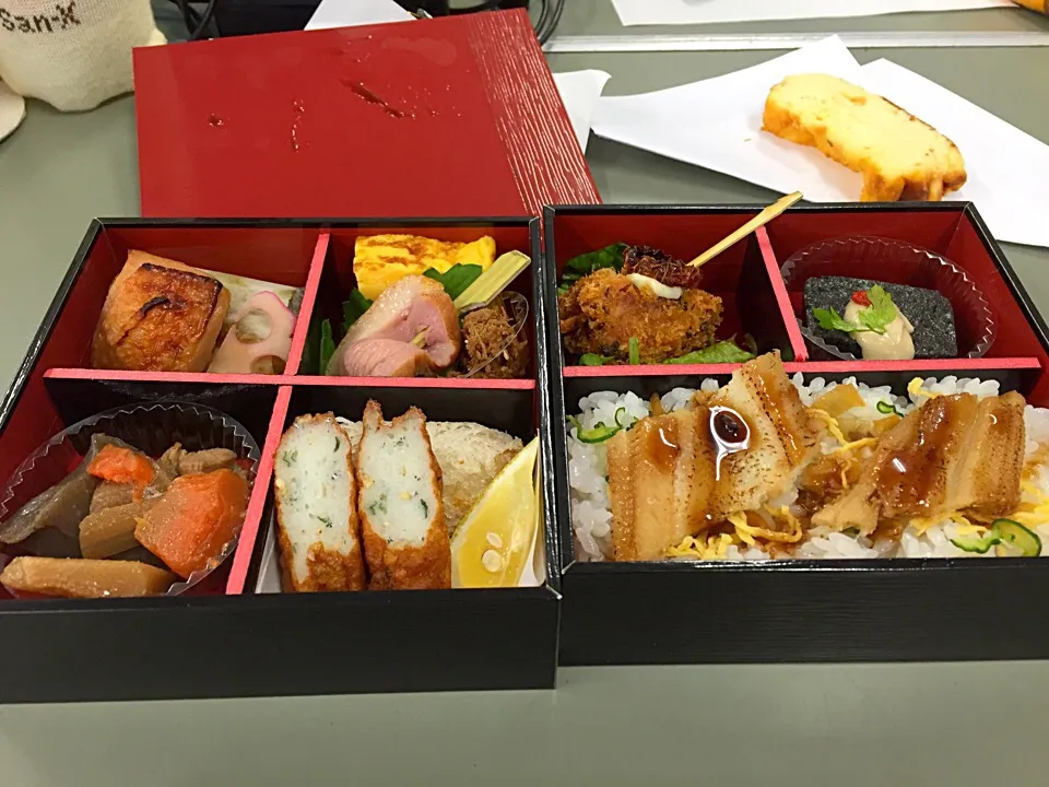 Snapdishの料理写真:開花屋お弁当|rieko_foxさん