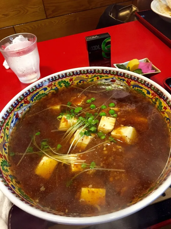 ✨特辛四川風麻婆豆腐ラーメン✨|中さんさん