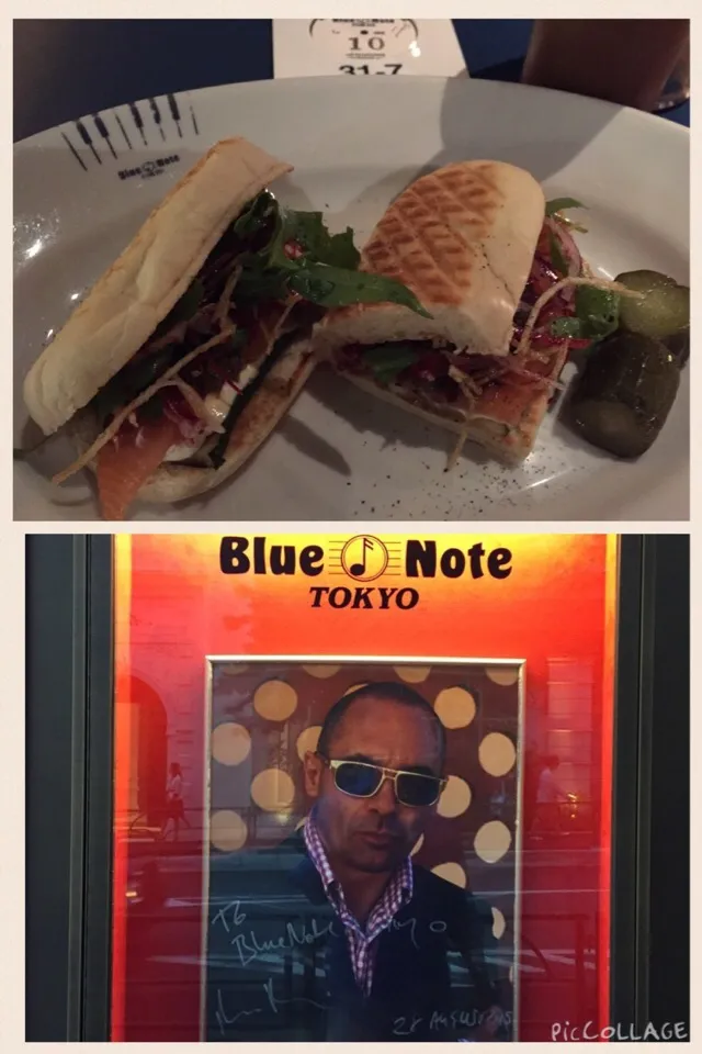 パニーニサンドを。@BlueNoteTOKYO. MATTBIANCO|sniper66さん