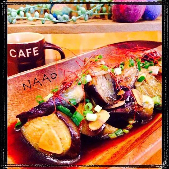 ♥️ともちゃんのうちの定番茄子南蛮💛|なおさん