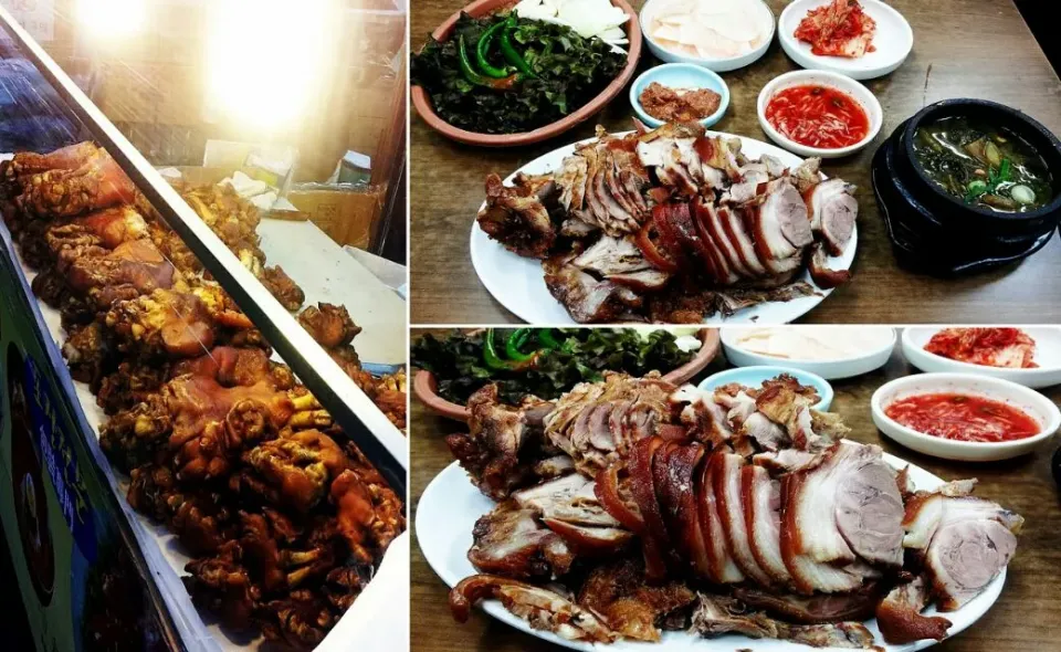 Namdaemun night market...ham hock|steven z.y.さん