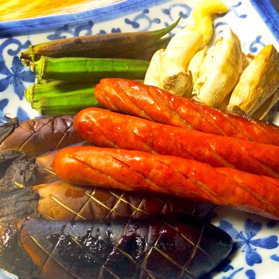 Snapdishの料理写真:野菜焼き盛り|mi〜さん