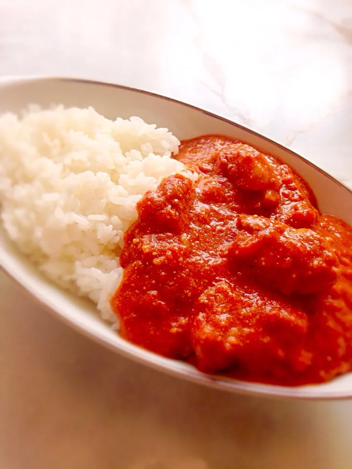 鶏肉とカシューナッツのインドカレー|みじんこさん