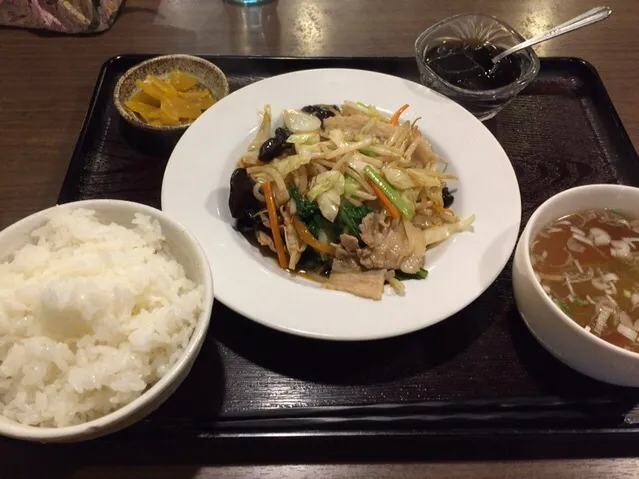 肉野菜炒め定食|おっちさん