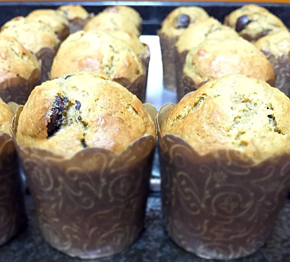 Banana Chocolate Muffins|Tari's Kitchenさん