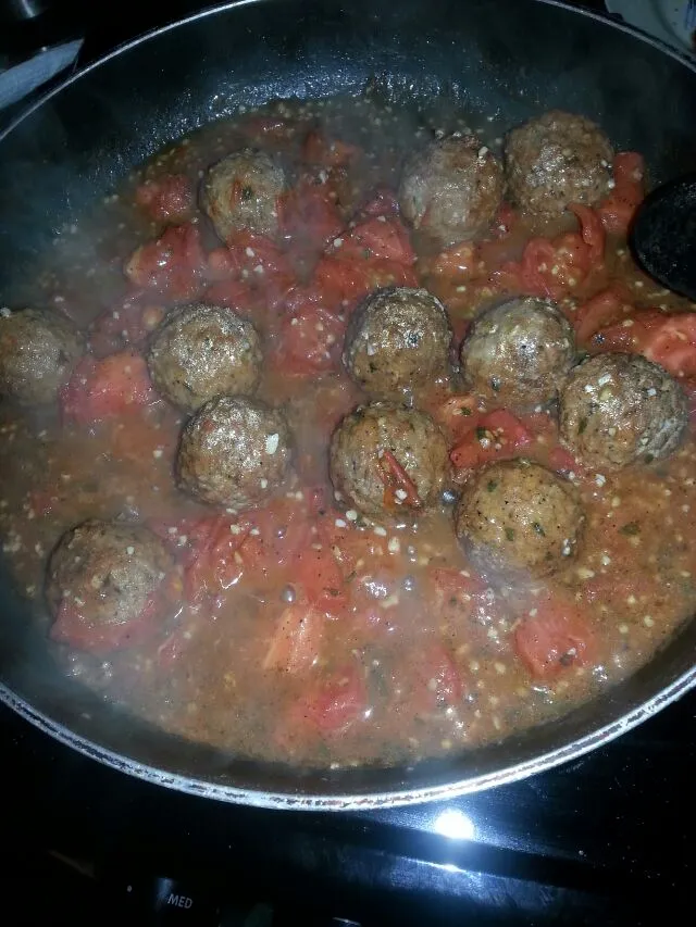 added my meatless meat balls!!|Polly Gelfusoさん