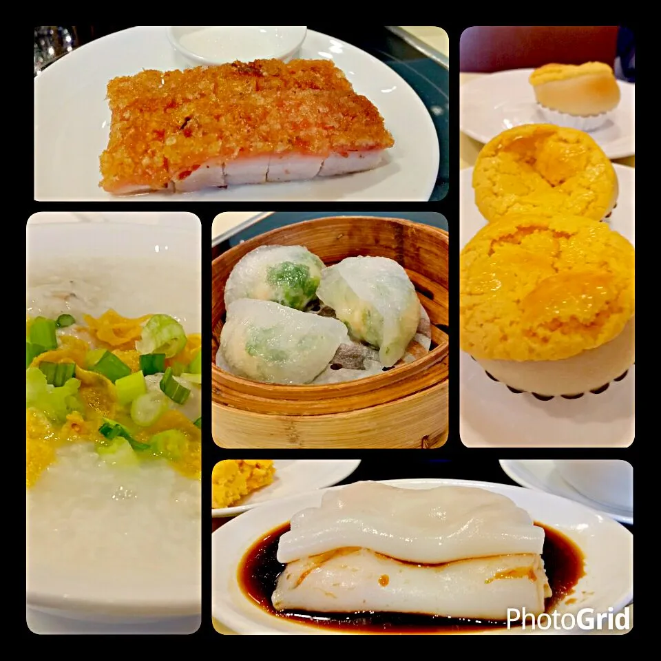 Dim sum brunch at Chicago Chinatown, Il, USA.   Two thumbs-up!|Jihollandさん