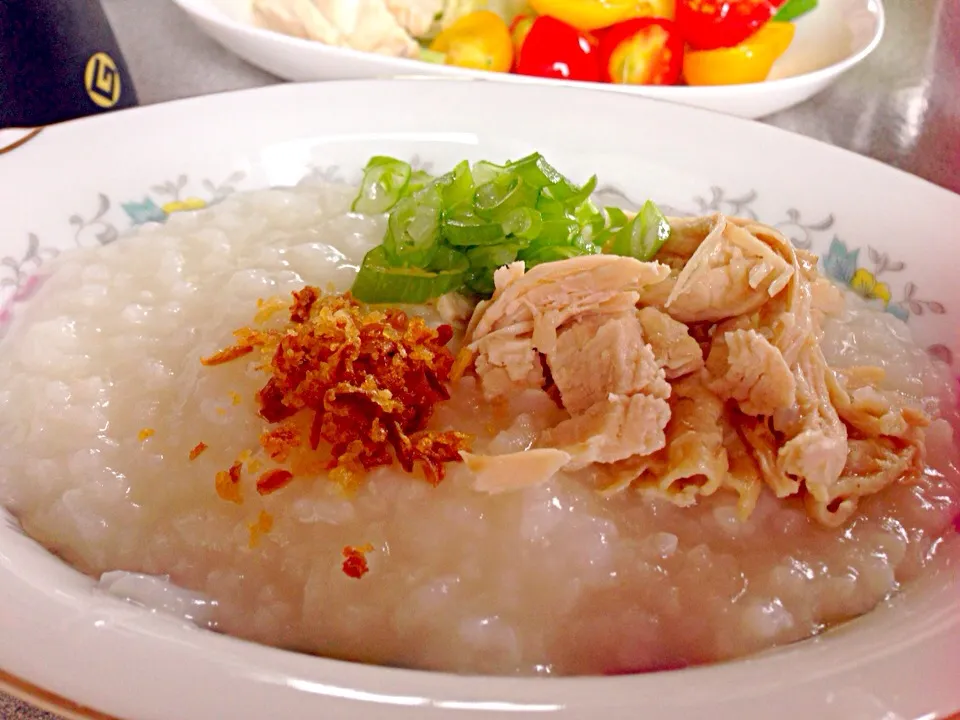 Today's Breakfast 'bubur ayam インドネシア風お粥☆♪|viviさん