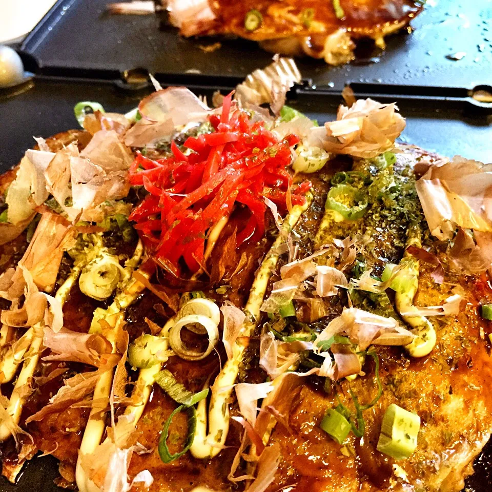 Snapdishの料理写真:Okonomiyaki|mamaeriさん