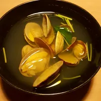 Snapdishの料理写真:clam soup #ginzawa|Evon Hawさん