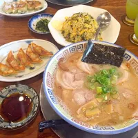 Snapdishの料理写真:久留米ラーメン|yurinkoさん