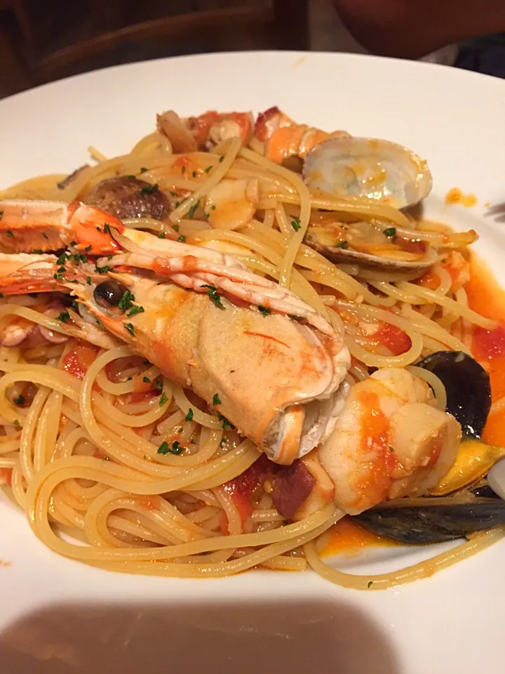 seafood pasta|Reiko Araiさん