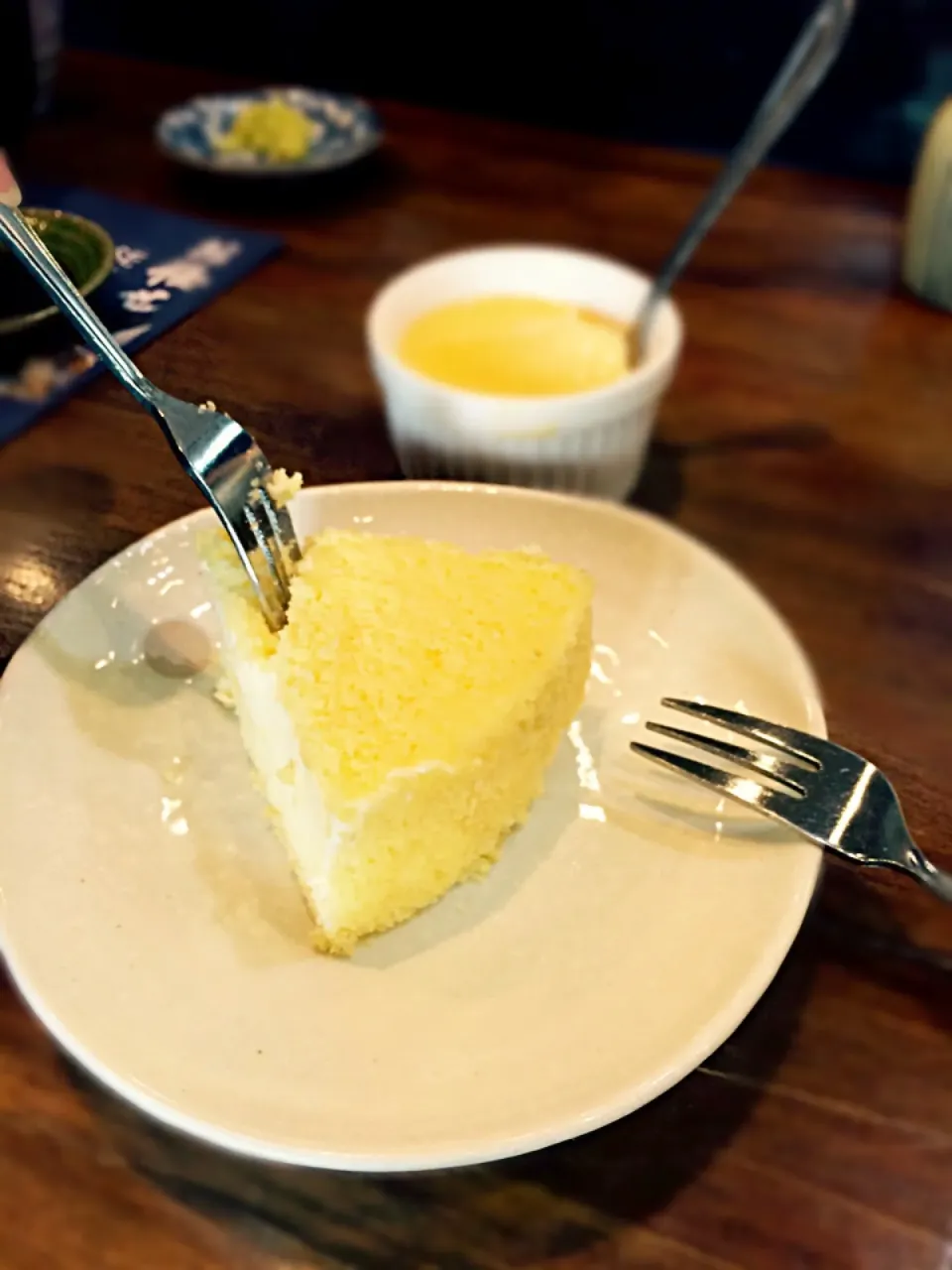 Hokkaido Cheesecake@ Sushi Hiro|Chalinee Kalyanamitraさん