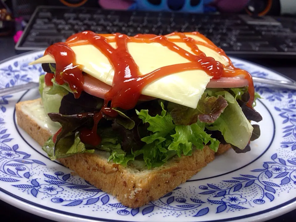 Bologna cheese sandwich|Rami Kimさん