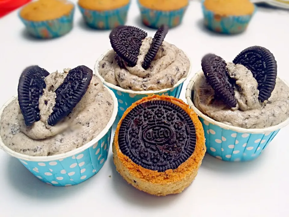 oreo cupcakes|Hafizaさん