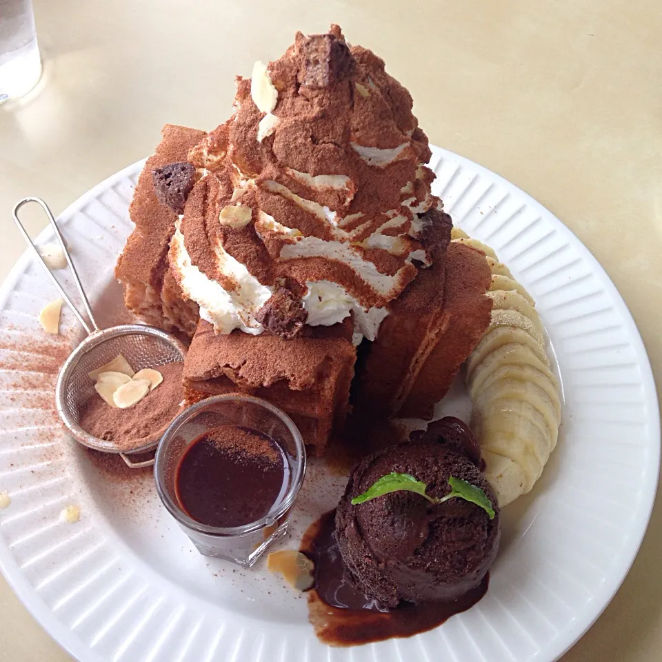 Volcano waffle|Aomsin_savingさん