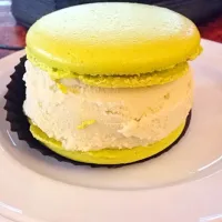 Pistachio Macaron IceCream|SJさん