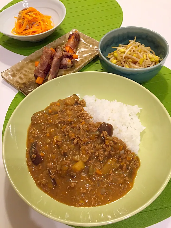 ナスひき肉カレー|ゆかりんさん