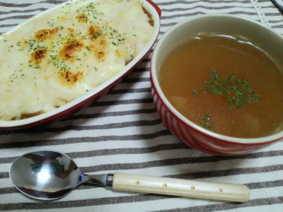 カレーグラタン|こけちゃんさん