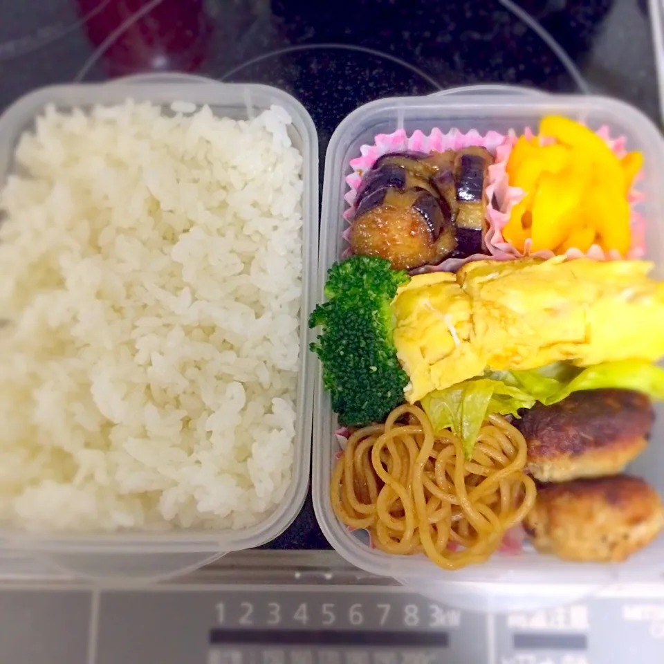 冷蔵庫の余り物でお弁当|みいさん