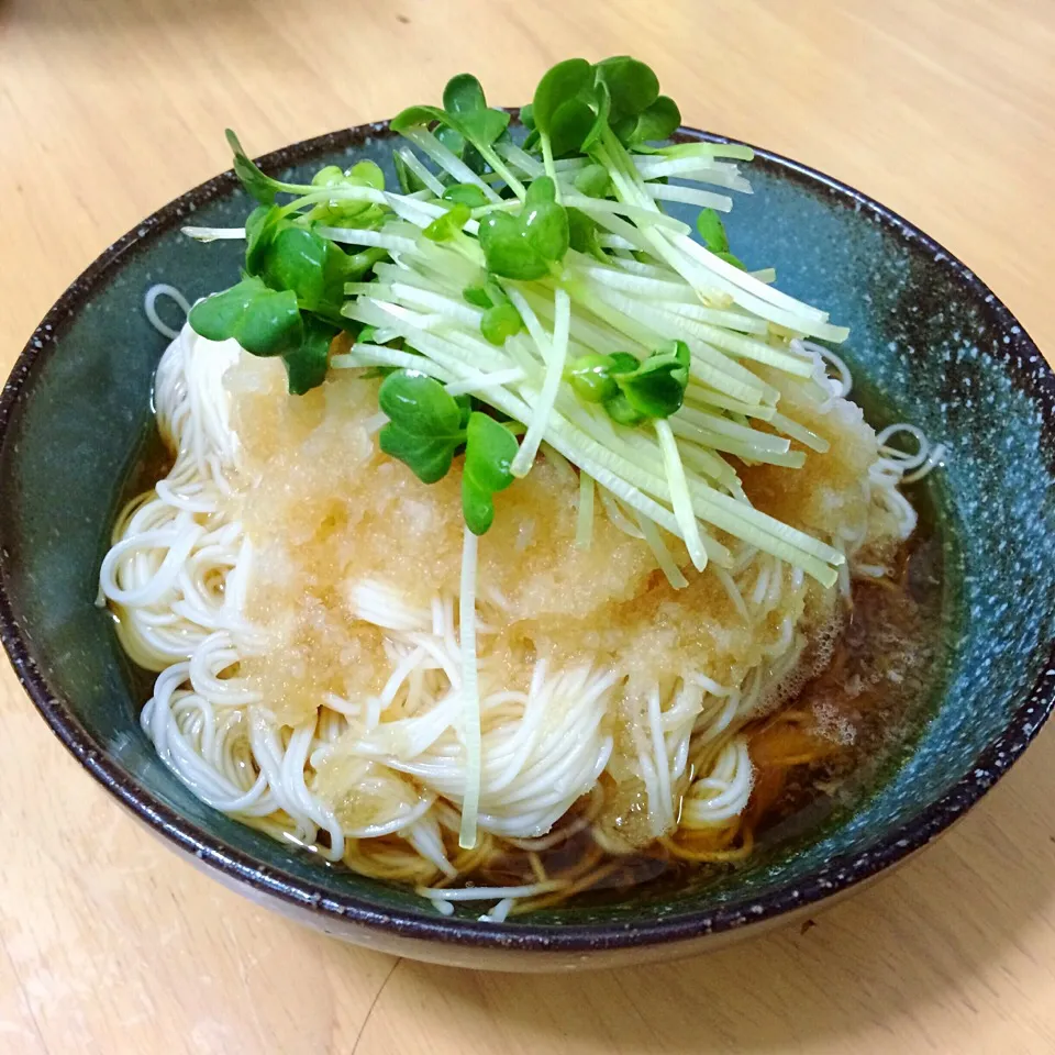 おろし素麺|たまこっこさん