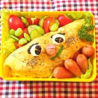 Snapdishの料理写真:オムライス弁当2|izumi_333さん