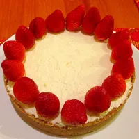 Snapdishの料理写真:#Strawberry cheese cake#|JuneNg.8さん