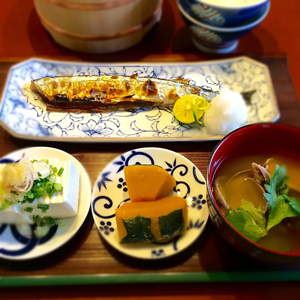 秋刀魚定食|かおり🐰さん